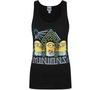 Minions - Débardeur pyramides - Femme (2XL) (Noir) - UTNS4552 Noir G