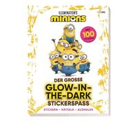 Minions: Der große Glow-in-the-Dark Stickerspaß: Activityblock mit über 100 Glow-in-the-Dark-Stickern