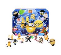 Minions Despicable Me 4 - Calendrier de compte à rebours Mega Battle | 10 surprises à l'intérieur sous la forme de mini-figurines et d'autres personnages | Figurines détaillées de 5,1 cm