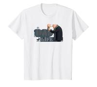 Minions Despicable Me 4 Gru Dad Life T-Shirt, Enfant, Blanc, 4 Ans