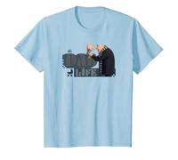 Minions Despicable Me 4 Gru Dad Life T-Shirt, Enfant, Bleu Céleste, 3 Ans