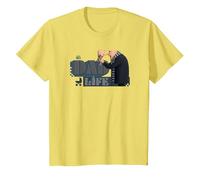 Minions Despicable Me 4 Gru Dad Life T-Shirt, Enfant, Citron, 8 Ans
