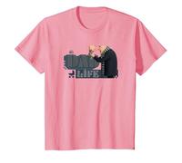 Minions Despicable Me 4 Gru Dad Life T-Shirt, Enfant, Rose, 6 Ans