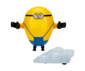 MINIONS Despicable Me 4 Speed Burst Mega Dave Action Figure | Pull Mega Dave Back for A Burst of Speed | Collect All 5 | All with A Different Play Feature and Accessories