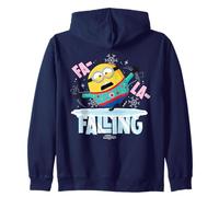 Minions FA La La Falling Christmas Holiday Sweat à Capuche