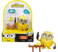 Mattel – Figurine d'action Minions Bob – Sonore, 9 cm – GMF05