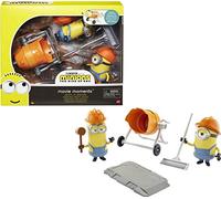 Minions figurine d'action Stuart, Kevin et une bétonnière pour rejouer les scènes du film, jouet sonore pour enfant, GMF16
