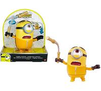 MINIONS Figurine Stuart Kung Fu Interactive articulée et sonore de 20 cm, Jouet pour Enfant, GMF22, Multicolore