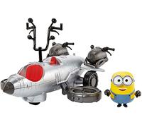 Minions figurine véhicule radio-commandé avec un minion sonore inclus, jouet pour enfant, GMF19