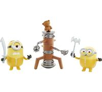 Minions figurines articulées Stuart, Bob et les arts martiaux pour rejouer les scènes du film, jouet sonore pour enfant, GMF17