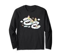 Minions Fluffy Unicorn in The Clouds Manche Longue