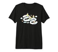 Minions Fluffy Unicorn in The Clouds T-Shirt Haut de Gamme