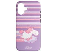 Minions Fluffy Unicorn Stripes Coque pour iPhone 16