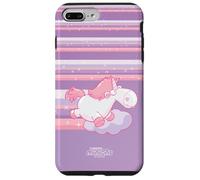 Minions Fluffy Unicorn Stripes Coque pour iPhone 7 Plus/8 Plus