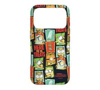 Minions Here for The Treats Panel Pattern All-Over Print Coque pour iPhone 17 Pro