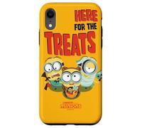 Minions Here for The Treats Trio Coque pour iPhone XR