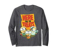 Minions Here for The Treats Trio Manche Longue