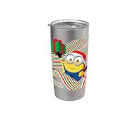 Minions Holidays Bob Bring Cheer Gobelet isotherme en acier inoxydable double paroi
