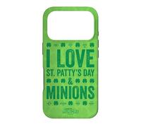 Minions I Love St Patty’s Day Front & Back Coque pour iPhone 17 Pro