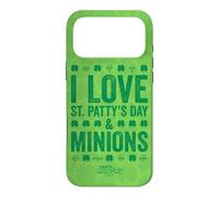 Minions I Love St Patty’s Day Front & Back Coque pour iPhone 17 Pro Max