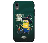 Minions Kevin Witch Here for The Treats Coque pour iPhone XR