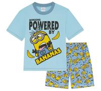 MINIONS Les Ensemble de Pyjama à Manches Courtes - 100% Coton - 2-3 Ans: 98cm