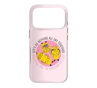 Minions Let's Do Nothing All Day Together Cute Group Shot Coque pour iPhone 17 Pro