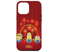 Minions Lunar New Year Lantern Celebration Coque pour iPhone 12 Pro Max