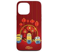 Minions Lunar New Year Lantern Celebration Coque pour iPhone 13 Pro Max