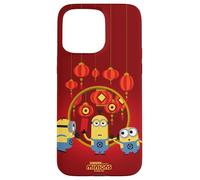 Minions Lunar New Year Lantern Celebration Coque pour iPhone 15 Pro Max
