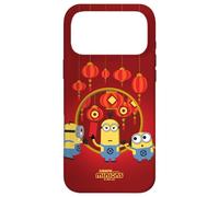 Minions Lunar New Year Lantern Celebration Coque pour iPhone 17 Pro Max