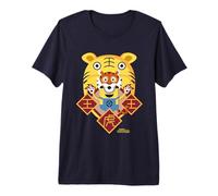 Minions Lunar New Year Tiger T-Shirt Haut de Gamme