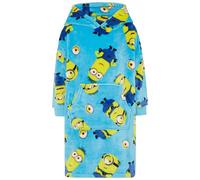 MINIONS Moi, moche et méchant - Sweat à capuche surdimensionné, bleu, 3-4 ans