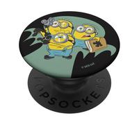 Minions & Monsters Caution PopSockets PopGrip Adhésif