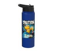 Minions & Monsters Caution Stainless Steel Insulated Water Bottle