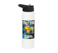Minions & Monsters Caution Stainless Steel Insulated Water Bottle