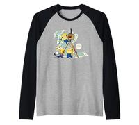 Minions & Monsters Film Crew Chaos Manche Raglan