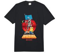 Minions & Monsters Space Invasion Comfort Colors Adult Heavyweight T-Shirt