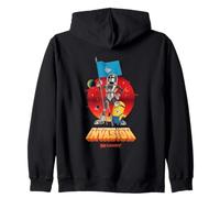 Minions & Monsters Space Invasion Sweat à Capuche