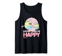 Minions Otto and Bob Sakura Blossoms Nature Makes Me Happy Débardeur