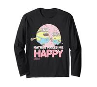Minions Otto and Bob Sakura Blossoms Nature Makes Me Happy Manche Longue