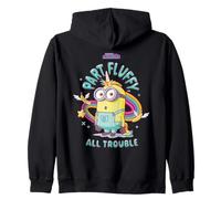 Minions Part Fluffy, All Trouble Sweat à Capuche