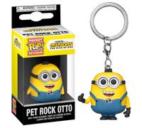 Minions - Pet Rock Otto - Porte-clés Funko Pocket POP Keychain
