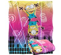 Minions - Plaid Ultra Doux CMYK Rave Silky Touch 152 x 127 cm, 50 x 60 Pouces