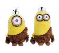 Minions - Plush 22 Cm - Caverman - Pack De 2