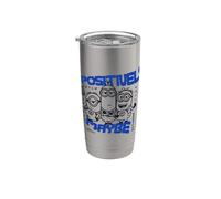 Minions Positively Maybe Gobelet isotherme en acier inoxydable double paroi