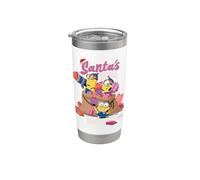 Minions Santa’s Best Helpers Gobelet isotherme en acier inoxydable double paroi