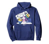 Minions Shred The Halls Funny Snowboard Sweat à Capuche