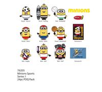 Minions Sports - Series 1 - 3d Foam Bag Clip (Display 24 Pcs)
