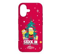 Minions Stuck in Holiday Mode Festive Coque pour iPhone 17